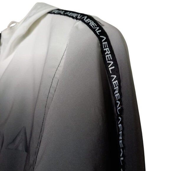 AEREAL Boys Windbreaker Jacket Size 12 - B/W - Picture 3 of 8